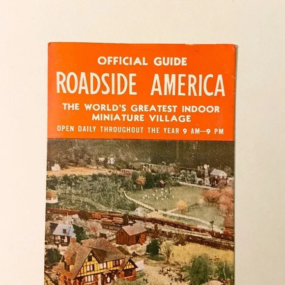 Vintage Roadside Amerca Indoor Miniature Village Pennsylvania Brochure Pamphlet - Picture 4 of 13